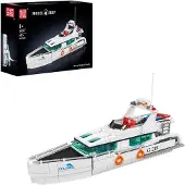 Mould King Yacht Weißer Delfin 10218