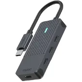 Rapoo UCH-4002, USB Typ-C, USB Typ-C, Männlich, Schwarz, 0,017 m, 5 Gbit/s