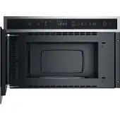 Whirlpool WMN4I4BX, Integriert, Grill-Mikrowelle, 22 l, 750 W, Eingebautes Display, Tasten