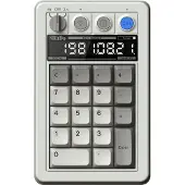 8Bitdo Retro 18 Mechanical Numpad – M Edition, Bluetooth/USB/RF Wireless, 18, PC, Grau