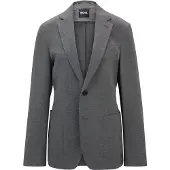 BOSS Slim-Fit Sakko aus funktionalem Stretch-Seersucker Grösse 58