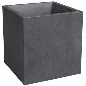 Artevasi Blumentopf quadratisch - SYDNEY - 30 cm - 21 L - Anthrazit - Abmessungen: 29,5x29,5x29,5 cm