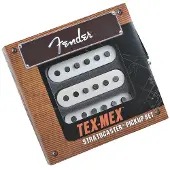 Fender Tex-Mex Stratocaster Pickups Weiß 3er Set
