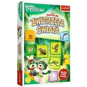 Trefl Kinder-Spiel Tiere der Welt Rodzina Treflików 02337
