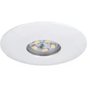 Briloner LED Einbauleuchte 3er Set 1,8 W 3000K IP44 weiß Kunststoff Ø4,5cm