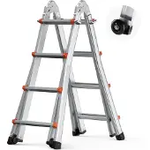 Vevor Teleskopleiter mit A-Rahmen