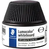 Staedtler Nachfülltinte Whiteboardmarker schwarz Packung mit 4 Stück