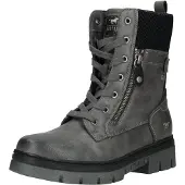 Mustang Damen TEX Stiefelette gefüttert Grau