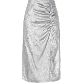Faina Women Skirt in silver | Gr.: XL