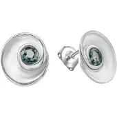 Celesta Paar Ohrstecker , silber (silbergrau, blau), Ohrringe, Damen, one-size, Silber 925 (Sterlingsilber), Paar Ohrstecker