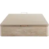 Vente-unique Bettgestell mit Bettkasten mit Schublade - 120 x 200 cm - Holzfarben hell - HESTIA von YSMÉE