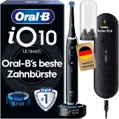 Oral-B - Elektrische Zahnbürste 'iO Series 10 + Lade-Reiseetui' in Schwarz 1 St
