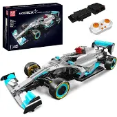 Mould King 13171 Formel 1 AMG ferngestreuter Rennwagen Klemmbausteine 1257pcs Spielzeug Bausatz-NEU