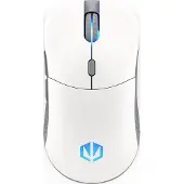 Endorfy GEM Plus Wireless Onyx White, Beidhändig, Optisch, RF Wireless + USB Type-C, 26000 DPI, Weiß
