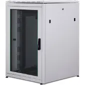 Digitus Netzwerkschrank Unique Serie - 800x800 mm (BxT), Freistehendes Gestell, 22U, 800 kg, Grau