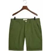 Gant Kurze Hose Slim Sunfaded Shorts Herren Pine Green-Größe 44