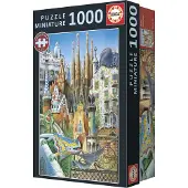 Educa Guernica Picasso Miniaturpuzzle 1000 Stücke Mehrfarbig Mehrfarbig One Size