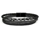 U.s. polo assn. US Polo Assn Jewellery Brandon Schwarzes Armband