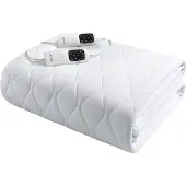 Imetec Adapto 16729 Doppelbett-Wärmer Weiß 165x195cm 6 Wärmestufen 2 Zonen