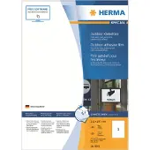 Herma wetterfeste Etiketten aus Polyesterfolie, 50 Etiketten, 50 Bogen