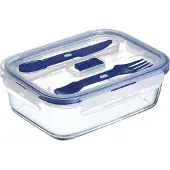 Arcoroc Box rectangulaire a. couverts Pure Box Active 122cl