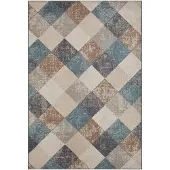 Home Collection Teppich "Bakke", rechteckig, 8 mm Höhe, Kurzflor, Läufer, Rauten-Muster, Wohnzimmer, Schlafzimmer, Esszimmer