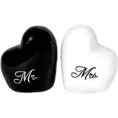 Intirilife Salz- und Pfefferstreuer Mr & Mrs