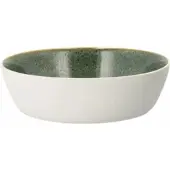 Bitz Suppenschüssel Gastro White / Green 18 cm (6er-Set)