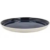 Bitz Essensteller Gastro White / Dark Blue 27 cm (6er-Set)