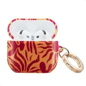 Selencia Vivid Case für das Apple Airpods 4 - Tropical Vibes Apricot