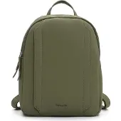 Tamaris Rucksack "Rucksack TAS Kimi", Damen, Gr. B/H/T: 26cm x 31cm x 13cm, grün (khaki 910), Polyurethane, Rucksäcke Rucksack