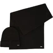 BOSS Schal "Liviliana Set" Set, 2 Stk. im Set mit passender Mütze