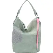 Fritzi aus Preußen Handtasche Olga Limited Happy Flocked Hand Bag Soft Salbei hellgrün