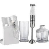 Gorenje Stabmixer HBC806QW, Handmixer, 0,5 l, Pulsfunktion, 1,3 m, 800 W, Edelstahl, Weiß