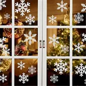 Cover-Discount Schneeflocken