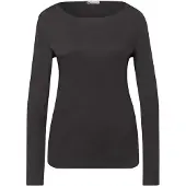 Street One Langarmshirt "Style Lanea" mit U-Boot Ausschnitt