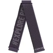 Coros -Armband, 22 mm, kurzes lila Nylon