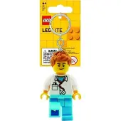LEGO Schlüsselanhänger m. Taschenlampe - Männlicher Arzt - - One Size - Taschenlampen