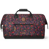 Cabaia Reisetasche mit Laptopfach Adventurer All Over Duffle Bag Maupiti schwarz
