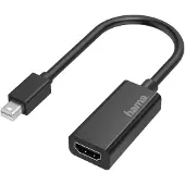 Hama 00200332, Mini DisplayPort, HDMI, Männlich, Weiblich, Gerade, Gerade