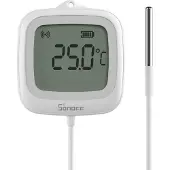 Sonoff ZigBee Temperatursensor SNZB-02LD mit 1.5 m Sonde und 2.2″ LCD, Zigbee 3.0