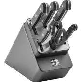 Zwilling Messerblock "Gourmet" 7 Stk. Made in Germany, selbstschärfender Messerblock, Sonderschmelze