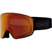 Sinner Skibrille Snowghost Matte Black Double Sintrast-Trans+ 25