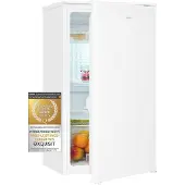 Exquisit Vollraumkühlschrank KS116-V-042E weiss | Nutzinhalt: 88 L | Glasablagen | 48 cm Breite | Ohne Gefrierfach