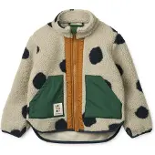 Liewood Fleecejacke - Noam - Spot Dots/Mist - - 6 Jahre (116) - Fleecejacken