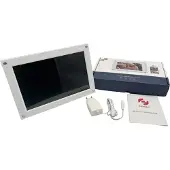 Benel photo Frameo Digitaler Fotorahmen WT-101W Acryl Weiss 10.1 Inch