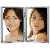 Zep Bilderrahmen 120DS04-5R Silver 2x 13x18 cm
