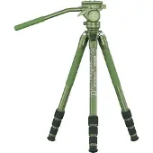 Sirui SP004+G5X Aluminum Dreibeinstativ mit Videoneiger / Arca Swiss kompatibel matt grün
