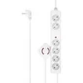 Hama 00223141 Intelligente Steckerleiste 6 AC-Ausgänge 3 m