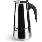Jamon Express Inox Moka Kaffeemaschine Italienisch 2 Tassen Silber Silber One Size